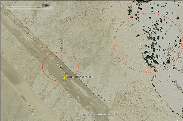 Fattah launch-site geolocation