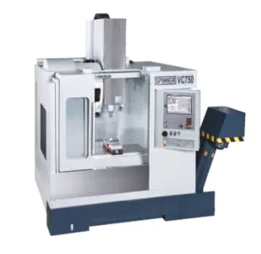Spinner machining center with chip collector